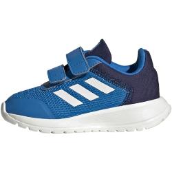 adidas Tensaur Run Shoes, Scarpe Unisex - Bimbi 0-24, Blue Rush Core White Dark Blue, 21 EU