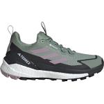 adidas Terrex Free Hiker 2 Low GTX - Scarpe da trekking - Donna Silver Green / Preloved Fig / Carbon 41.1/3