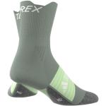 adidas Terrex Trail Agravic Socks - Calze trail running Silver Green L (43 - 45)