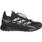 Scarpe larghezza A scontate nere numero 42 in pelle di camoscio con stringhe traspiranti da trekking leggere per Uomo adidas Terrex 