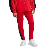 Pantaloni tuta scontati rossi S in poliestere per Uomo adidas 