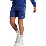 Pantaloncini scontati blu XL in poliestere da calcio per Uomo adidas 