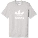 Magliette & T-shirt grigie M con scollo rotondo per Uomo adidas Trefoil 