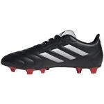 adidas Unisex Goletto VIII Firm Ground Soccer Shoe, Core Black/White/Red, 9.5 US Men