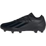 Scarpe larghezza E scontate nere numero 48,5 con stringhe da calcio terreni compatti per Donna adidas Core 
