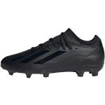 Scarpe larghezza E scontate nere numero 31,5 con stringhe da calcio terreni compatti per bambini adidas Core 
