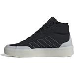 Sneakers alte larghezza E scontate casual nere numero 44 di tela con stringhe per Uomo adidas Core 