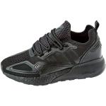 Sneakers basse larghezza E casual nere numero 39,5 in mesh per Uomo adidas ZX 2K 