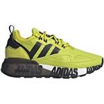 adidas ZX 2K Boost Shoes Kids', Yellow, Size 6.5