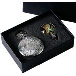 Set Orologi eleganti al quarzo grigi per Donna Doctor Who 