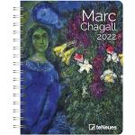 Agenda settimanale 2022 Marc Chagall, 12 mesi, 15,