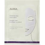 Maschere in tessuto naturali vegan per per tutti i tipi di pelle purificanti ai fanghi AHAVA 