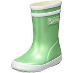 Stivali larghezza E verdi numero 19 di gomma da pioggia per bambini Aigle 
