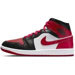Sneakers alte larghezza E casual rosse numero 39 per Donna Nike Air Jordan 1 Mid Michael Jordan 