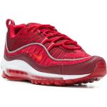 Sneakers stringate larghezza E rosse in poliuretano con stringhe Nike Air Max 98 