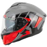 Airoh Spark Red Gloss, casco integrale grigio XXL
