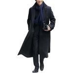 Aksah Fashion S Sherlock Holmes Benedict Cumberbatch - Costume da trench in lana nera e cotone, da uomo, Lana, L