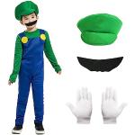 Cappelli da lavare a mano di Carnevale per bambini Super Mario Luigi 
