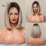 Extension naturali per capelli biondi per capelli sintetici a clip per Donna 