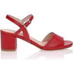 Sandali rossi per Donna Albano 