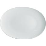 Piatti ovali bianchi di porcellana Alessi 