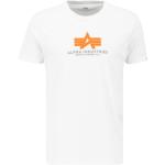 Magliette & T-shirt basic scontate beige XL di gomma per Uomo Alpha Industries Inc. Basic 