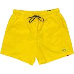 Pantaloncini gialli M da mare per Uomo Alpha Industries Inc. Basic 