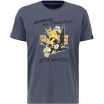 Magliette & T-shirt blu S di cotone mezza manica con manica corta per Uomo Alpha Industries Inc. Gremlins 