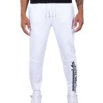 Pantaloni scontati bianchi S di cotone da jogging per Uomo Alpha Industries Inc. 