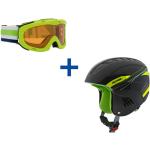 Alpina Carat + Ruby - set casco da sci + maschera da sci - bambino