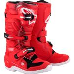 Stivali larghezza E rossi numero 38 di gomma moto per bambini Alpinestars Tech 