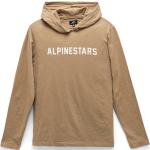 Camicie scontate beige XXL taglie comode con manica lunga per Uomo Alpinestars 