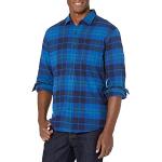 Magliette & T-shirt Regular Fit scontate nere XL in flanella manica lunga per Uomo 