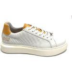 Scarpa uomo Ambitious 10634A sneakers in pelle bia