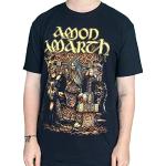 Amon Amarth T Shirt Thor Band Logo Nuovo Ufficiale Uomo Size S