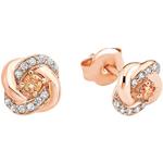 Set orecchini rosa in argento per Donna Amor 
