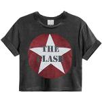 Amplificato The Clash Logo Signore Corta Tee T-Shirt delle Donne