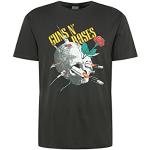 Amplified Guns N Roses Needle Skull T-shirt Carbone XL