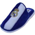 Pantofole larghezza E scontate blu numero 39 in tessuto a righe per Uomo Real Madrid 