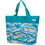 anndora Borsa shopper XXL da spiaggia, borsa a tracolla, colore a scelta, turchese oceano, XX-Large