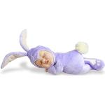 Anne Geddes Lilac Purple Bunny Beanie Doll
