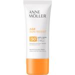 Creme protettive solari 50 ml viso per pelle grassa sbiancanti texture crema SPF 50 per Donna Anne Möller 