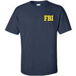 Ant FBI Federal Bureau of Investigation Front & Back Men's T-Shirt