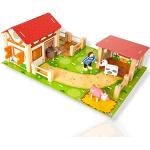 Puzzle di legno da pavimento per bambini fattoria per età 2-3 anni 