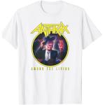 Anthrax – Among The Living Yellow Logo Maglietta