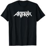 Anthrax – Anthrax White Logo Maglietta