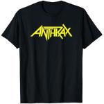 Anthrax – Anthrax Yellow Logo Maglietta