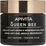 Apivita Queen Bee - Crema Anti Età Assoluta e Rigenerante Texture Ricca, 50ml