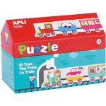 Puzzle classici per bambini mezzi di trasporto per età 2-3 anni 