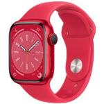 Orologi da polso rossi in alluminio con GPS Apple Watch 